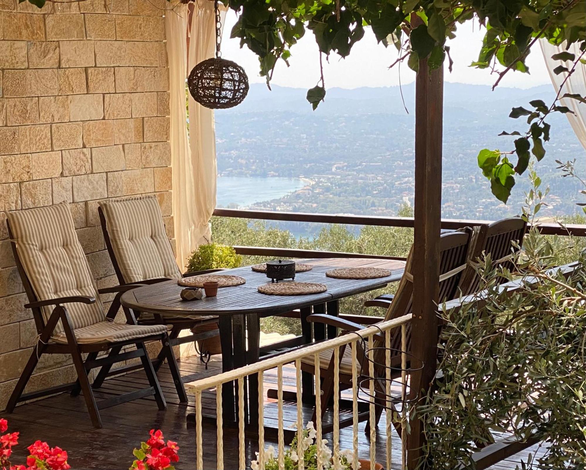 Lorantina Sea View House Holidays In Corfu - Near Barbati Landhaus *